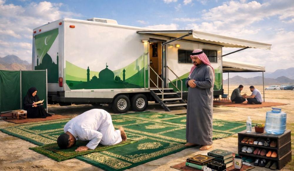 استخدامات المصلى المتنقل