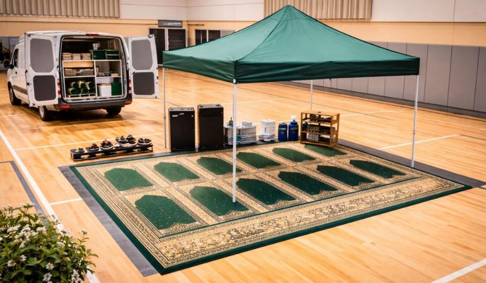 مصلى متنقل للمناسبات والفعاليات