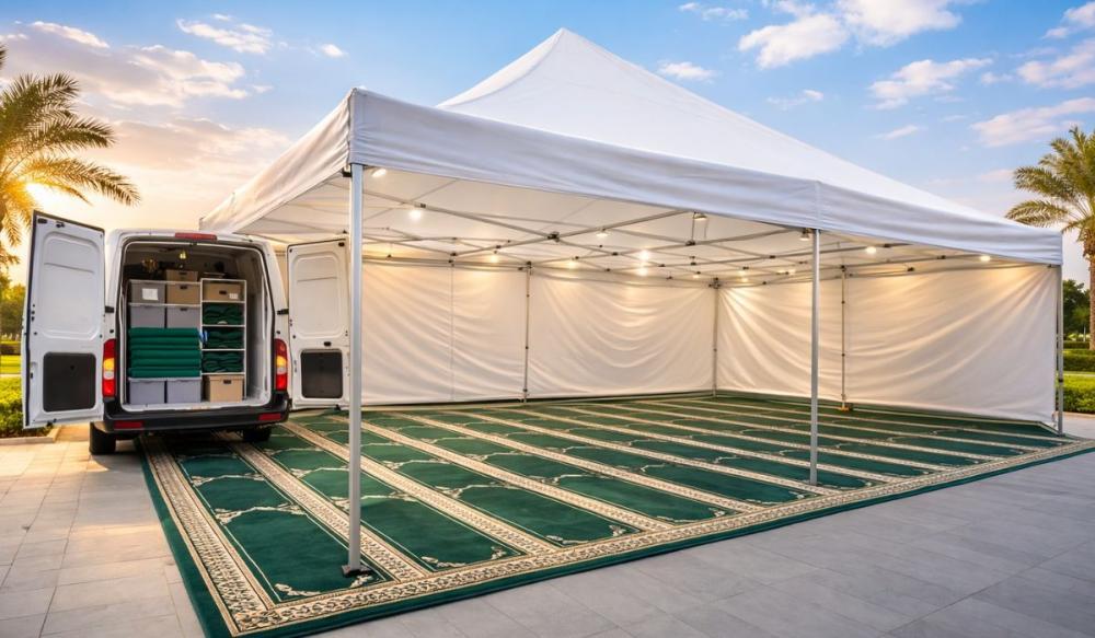 تجهيز مصلى متنقل