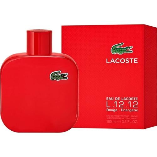 عطر لاكوست او دو لاكوست L.12.12 روج انيرجتك EDT 100مل