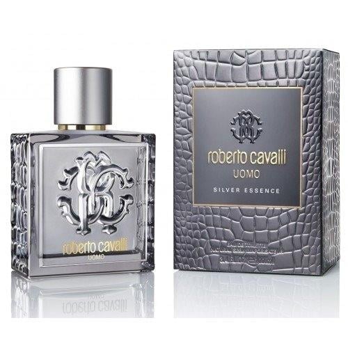 عطر روبرتو كافالي اومو سيلفر إيسنس الرجالي او دو تواليت 100 مل