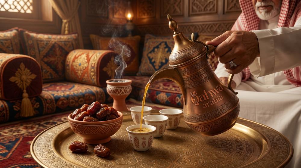 طريقة عمل القهوة العربية