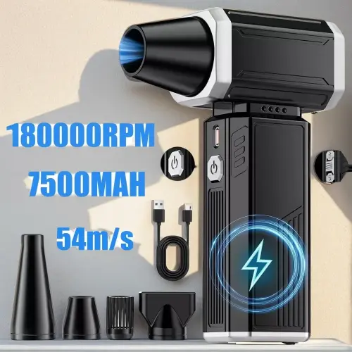 جديد 180000 RPM مروحة عنيفة بدون فرش توربو منفاخ ن...