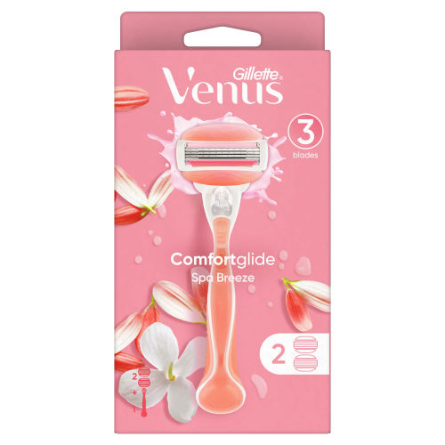 Pack De 12 Lames Gillette Venus Comfortglide Spa Breeze - Recharge Pour Rasoir Femme, Lot économique