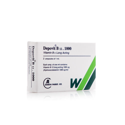 b12 injection cyanide Depovit 2Amp 1Ml | Outlet Pharmacy energy support Size:25x1ml B12 Injection – Essex