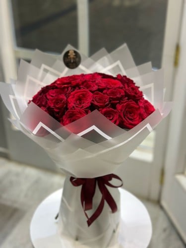 بوكية ورد طبيعي