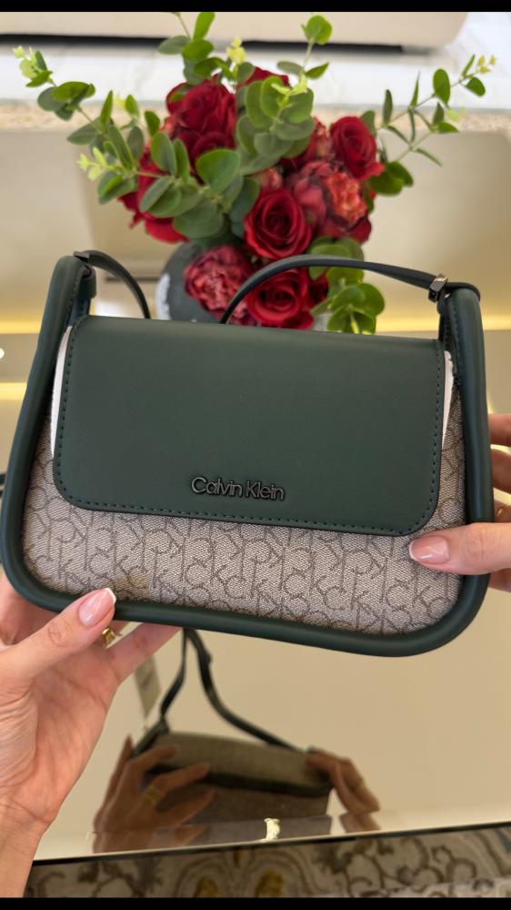 Calvin Klein Grey Tote Bag Calvin Klein Black Insignia Fabric Tote