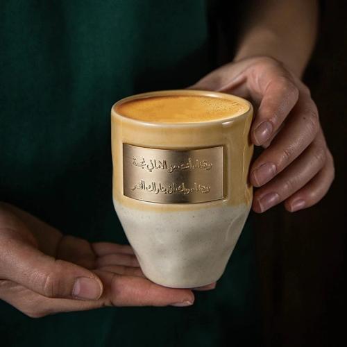 النقوش السعودية نمط القدح