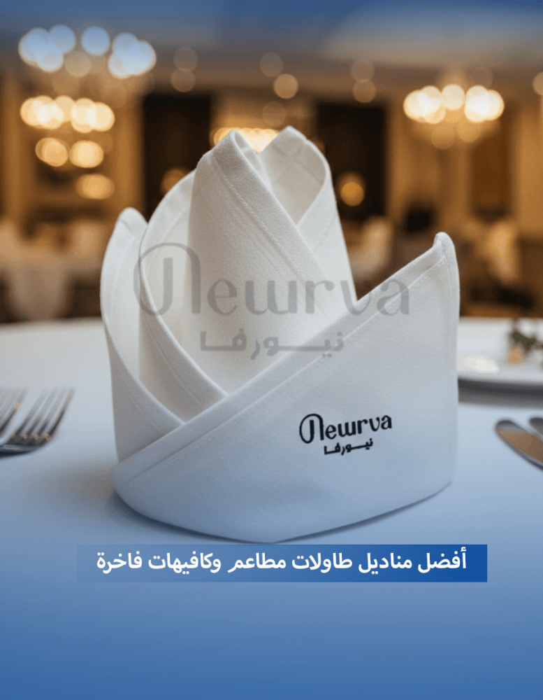 أفضل مناديل طاولات مطاعم وكافيهات فاخرة