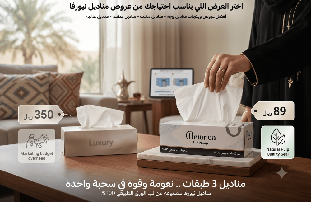 بديل ارخص للمناديل