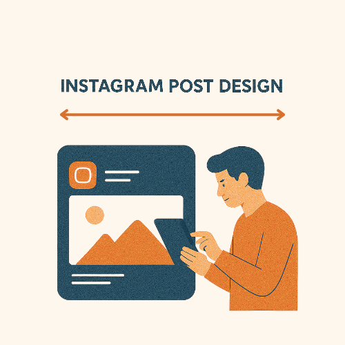 تصميم بوست لمنصات التواصل الاجتماعي