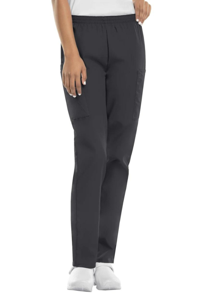 طقم سكراب كامل ماركة شروكي  / Cherokee Workwear Pull On Cargo Pants / Cherokee Workwear Asymmetrical Mock Wrap Scrub Top