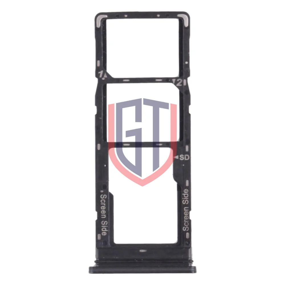 For Tecno Pouvoir 4 Pro Pouvoir 4 LC7 SIM Card Tray Black