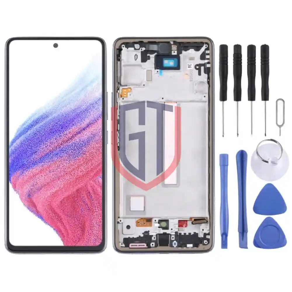 Original Super AMOLED LCD Screen For Samsung Galaxy A53 5G SMA536B with Frame