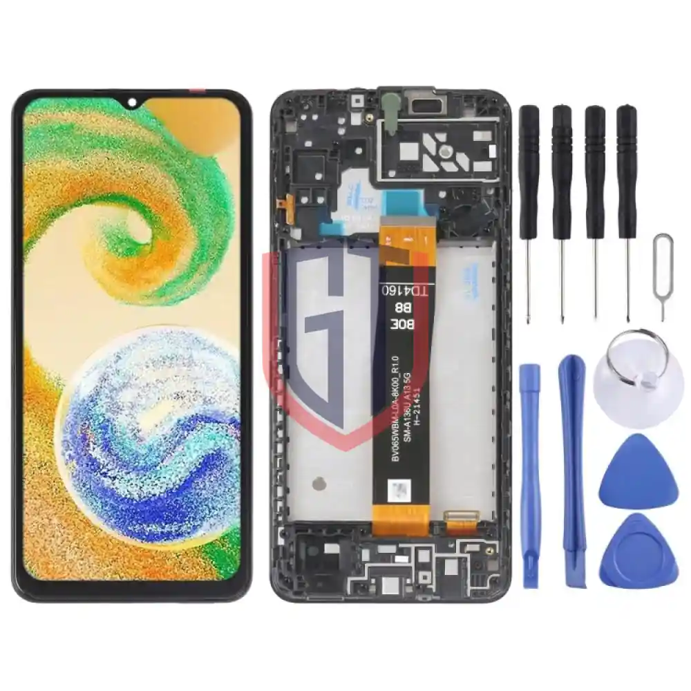 Original LCD Screen For Samsung Galaxy A04s SMA047 with Frame