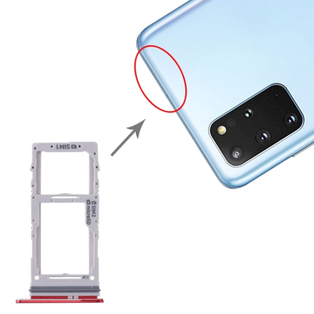 Dual Sim Card Samsung Galaxy S20 Plus Sd Card SIM Tray For