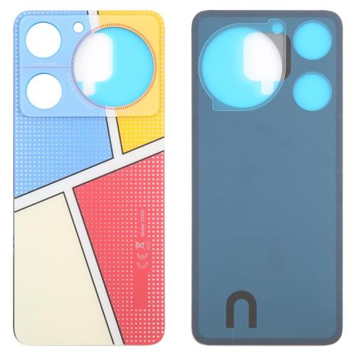 غطاء خلفي زجاجي للبطارية لهاتف ZTE nubia Music Z23...