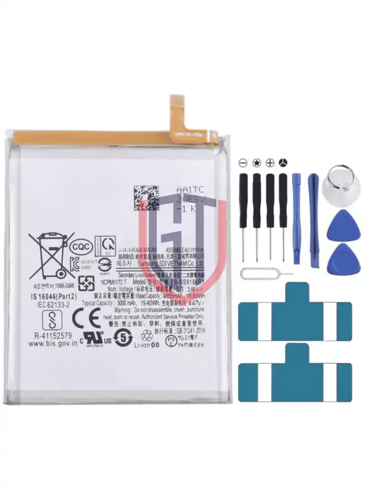 For Samsung Galaxy S23 Ultra 5G Battery Replacement EBBS918ABY 5000mAh