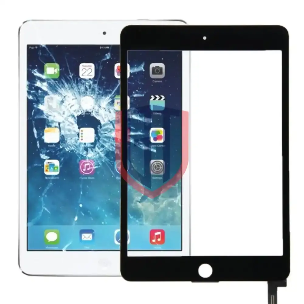 لوحة اللمس الأصلية لجهاز iPad mini 4 (أسود)