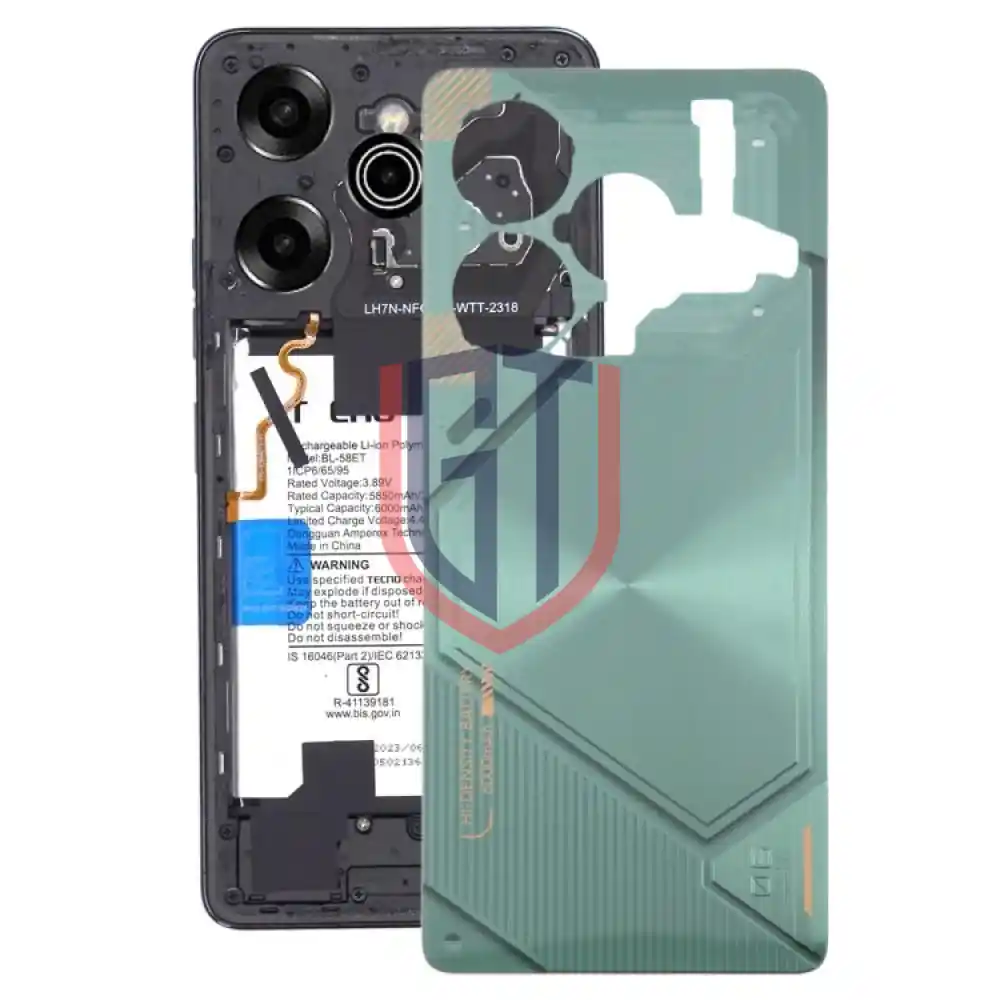 For Tecno Pova 6 Battery Back Cover
