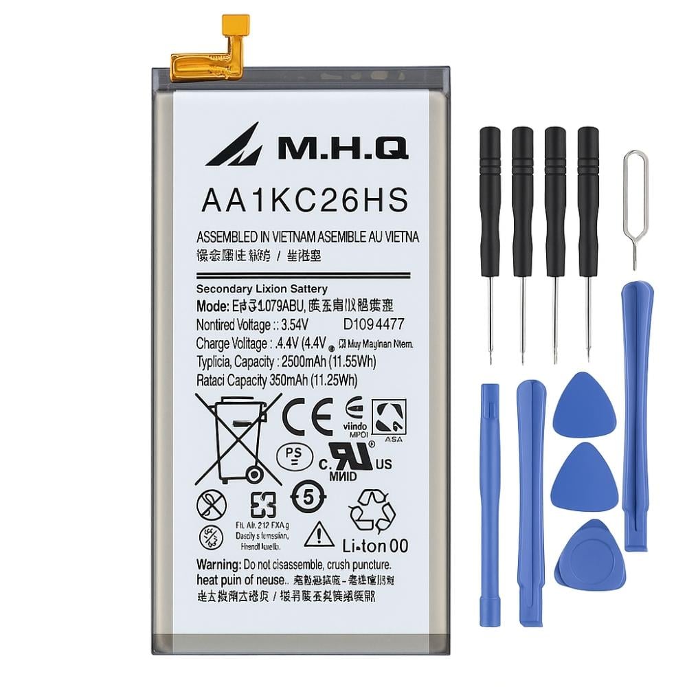 Samsung Galaxy S10e Battery Replacement Kit - 2500mAh with Tools EB-BG970ABU - طقم استبدال بطارية سامسونج جالاكسي S10e - 2500 مللي أمبير مع الأدوات