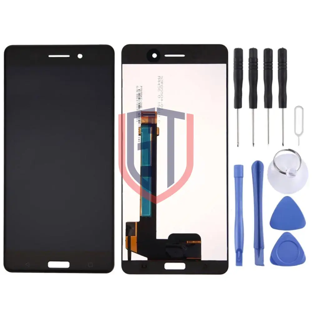 شاشة بديل لجوال Nokia 6 TA-1000 TA-1003 TA-1021 TA-1025 TA-1033 TA-1039  (أسود)