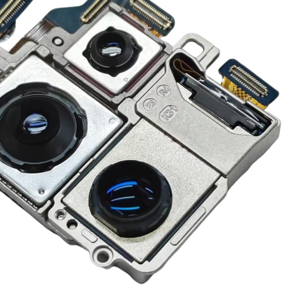 مجموعة اكاميرا الأصلية لهاتف Samsung Galaxy S24 Ultra SM-S928 (كاميرا مقربة بلس كاميرا منظار بلس كاميرا واسعة بلس كاميرا رئيسية)
