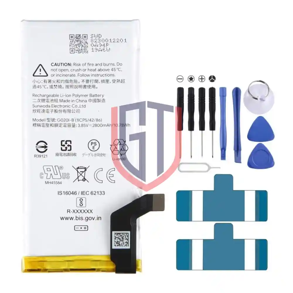 For Google Pixel 4 2800mAh Battery Replacement G020I B