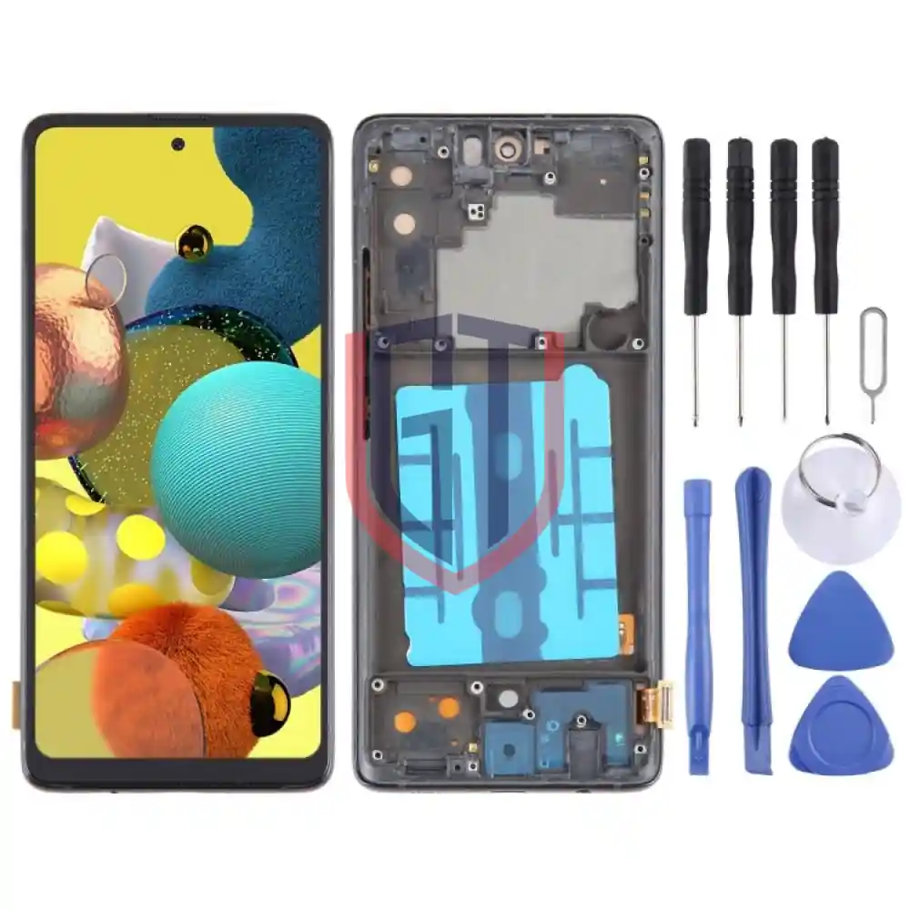 For Samsung Galaxy A51 5G SMA516B TFT LCD Screen with Frame