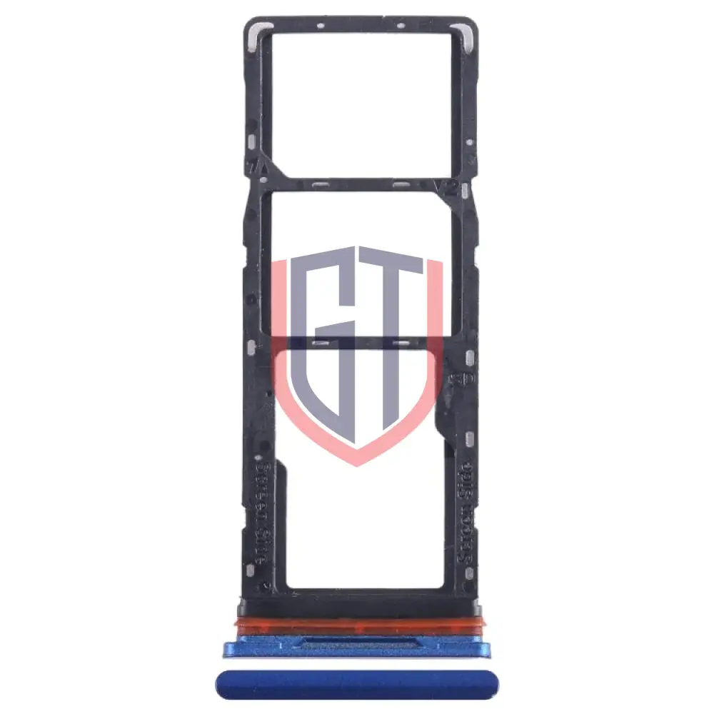 For Tecno Pop 5 Pro SIM Card Tray Blue