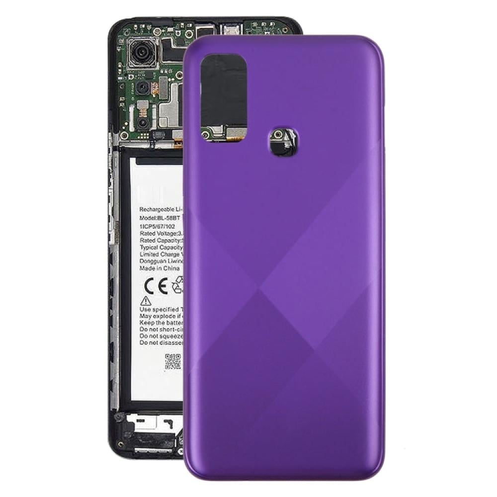 For Infinix Hot Play X680 Original Battery Back Cover(Purple