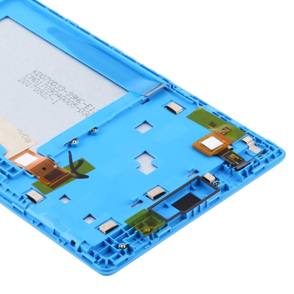 شاشة LCD OEM لجهاز Lenovo Tab 3 7 بوصات / TB3-710 / TB3-710F / TB3-710L محول رقمي كامل مع إطار (أزرق)
