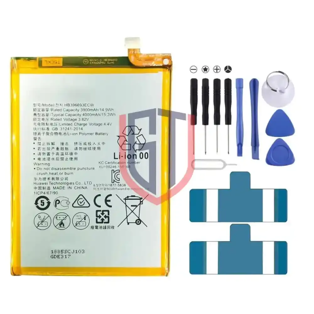 HB396693ECW For Huawei Mate 8 Li Polymer Battery Replacement