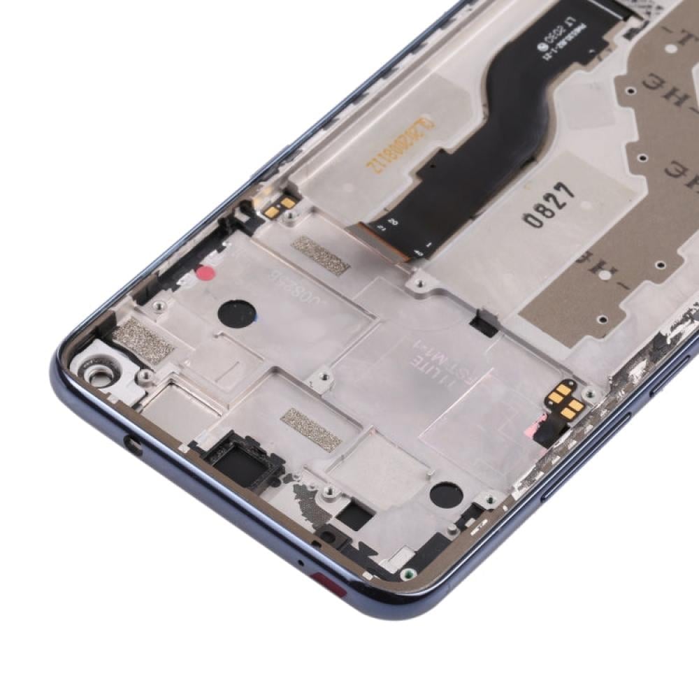 TFT LCD Screen for TCL 10L / 10 Lite T770H Digitizer Full Assembly with Frame (Black)