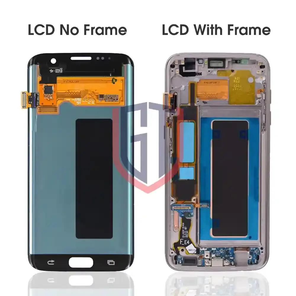شاشة LCD مع إطار لهاتف سامسونج S7 إيدج (SM-G935)