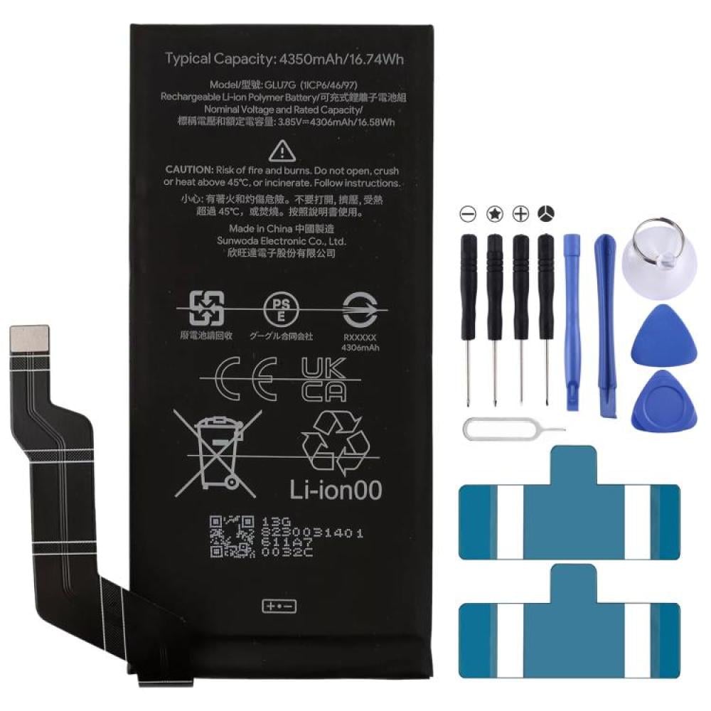 For Google Pixel 6A 4410mAh GLU7G Battery Replacement