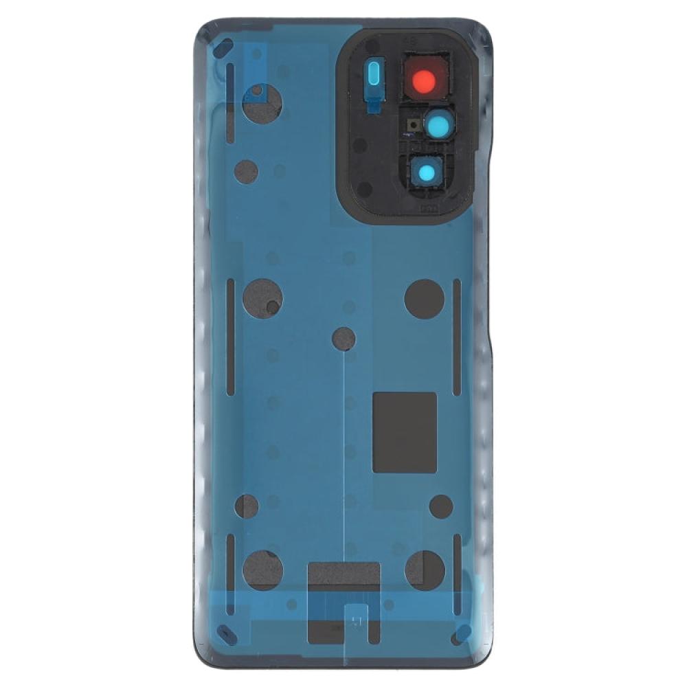 غطاء البطارية الخلفي الأصلي لهاتف Xiaomi Poco F3 M2012K11AG (أسود)