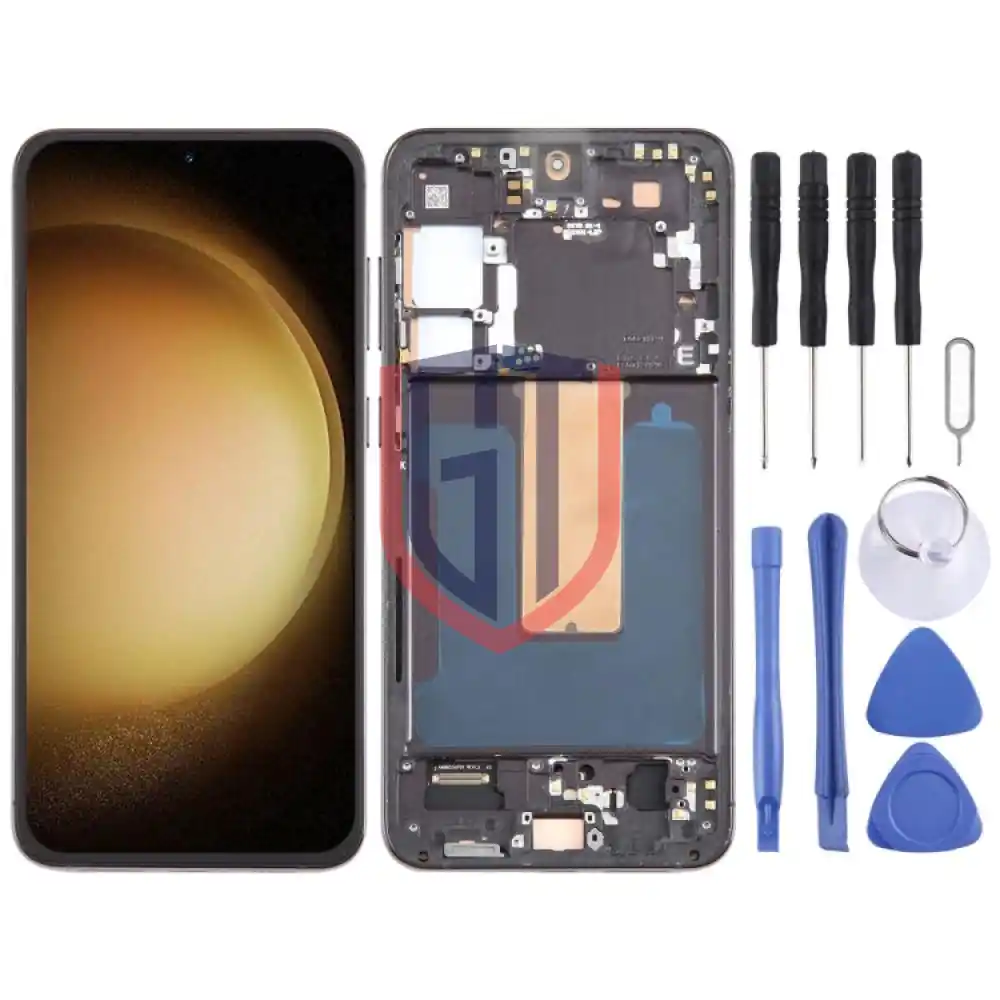 For Samsung Galaxy s23 Plus 5G SMS916B 6 55 inch OLED LCD Screen with Frame