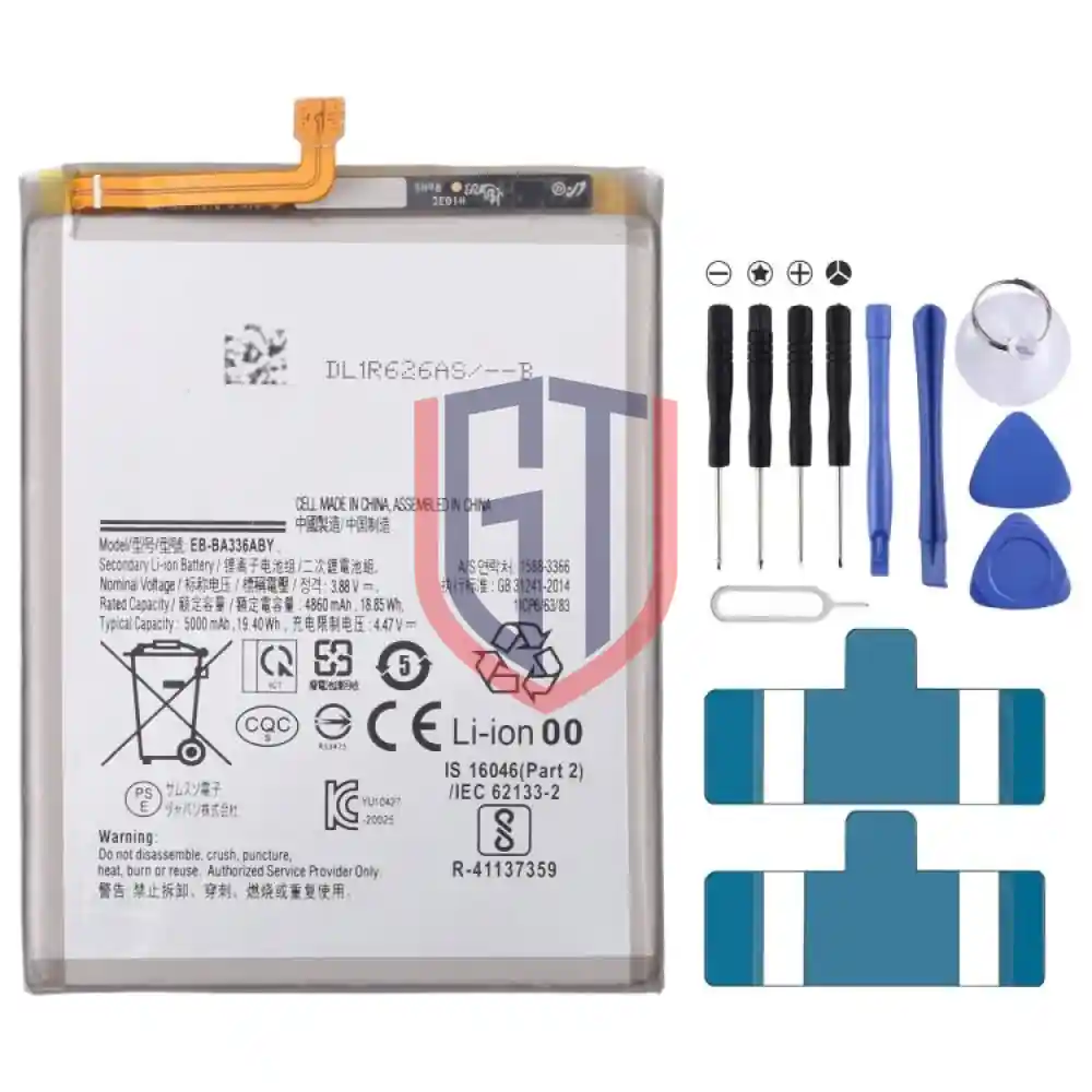 For Samsung Galaxy A53 SMA5360  A33 5000mAh EBBA336ABY Battery Replacement