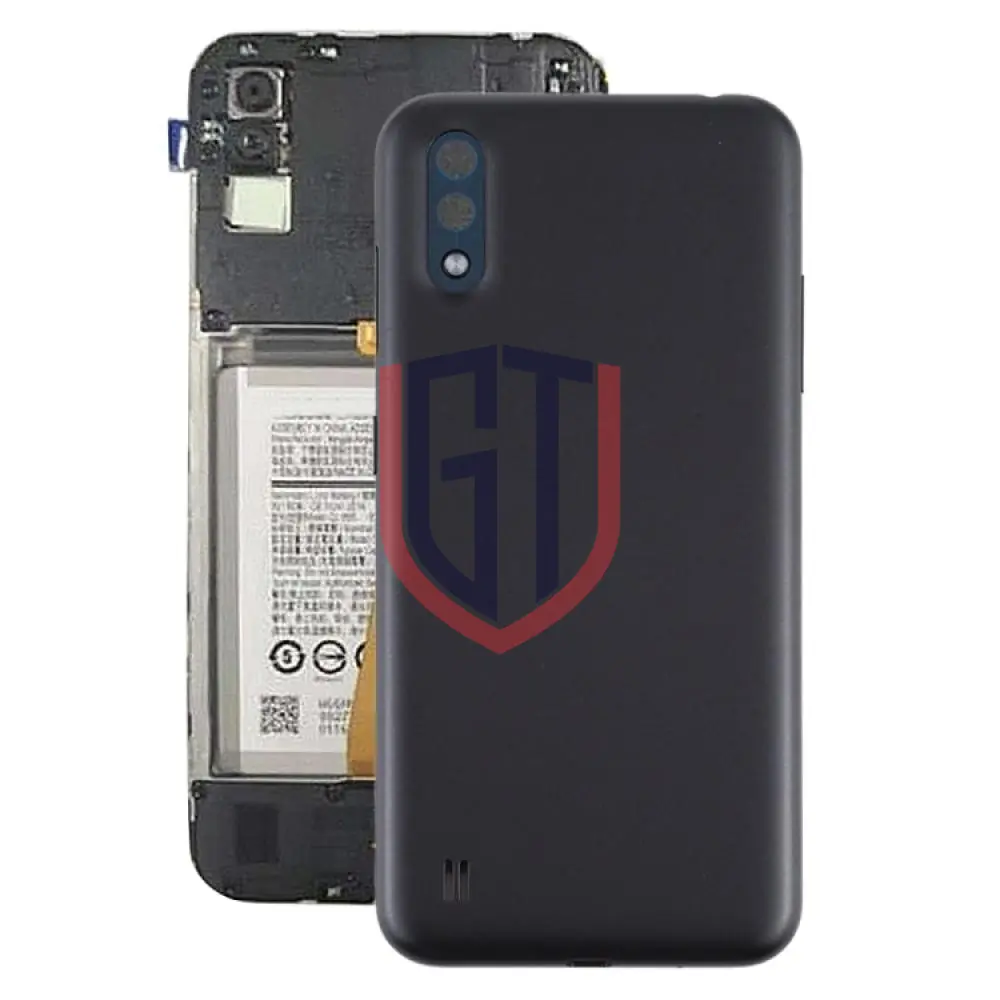 For Samsung Galaxy A01 Battery Back Cover Black