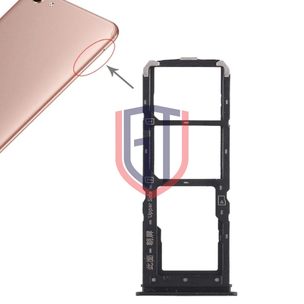 بالنسبة ل Vivo Y71 2 x SIM Card Tray + Micro SD Card Tray
