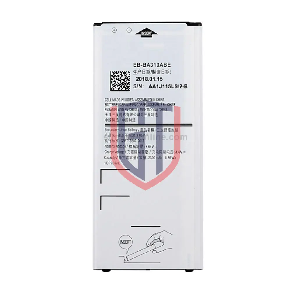 2300mAh Rechargeable Liion Battery EBBA310ABE for Samsung Galaxy A3 2016
