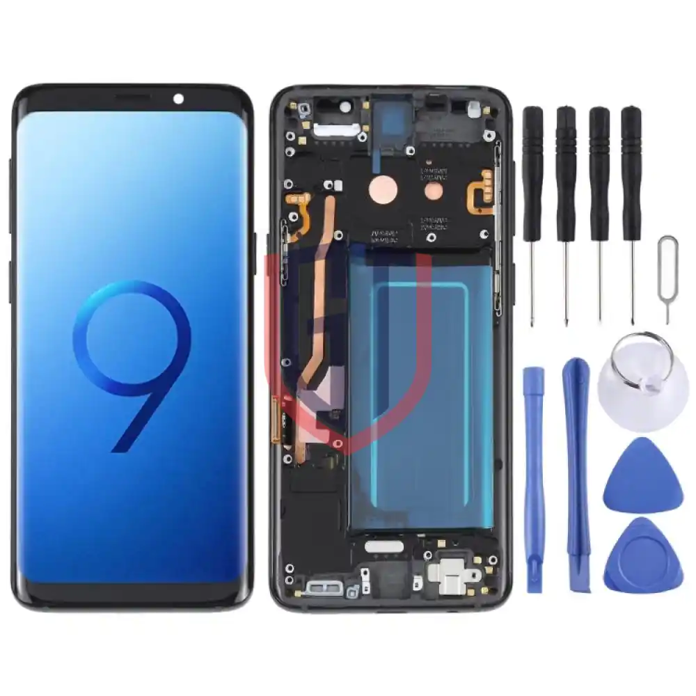 5 7 inch OLED LCD Screen For Samsung Galaxy S9 SMG960 with Frame