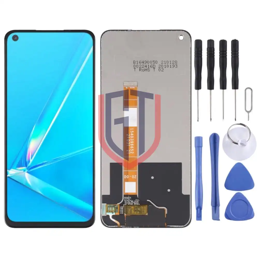 شاشة LCD أصلية ومحول رقمي كامل ل OPPO A92