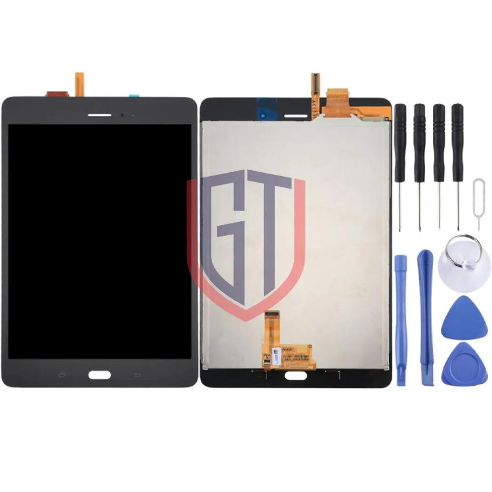 شاشة  LCD لجهاز Galaxy Tab A 8.0 / P355 (إصدار 3G)  التجميع (أسود)
