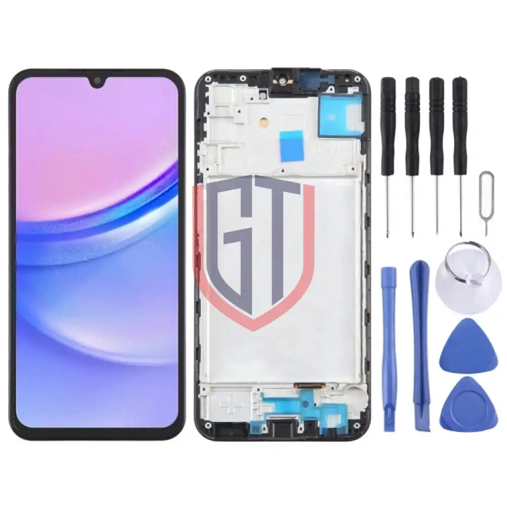 For Samsung Galaxy A15 4G SMA155F 6 43inch OLED LCD Screen with Frame