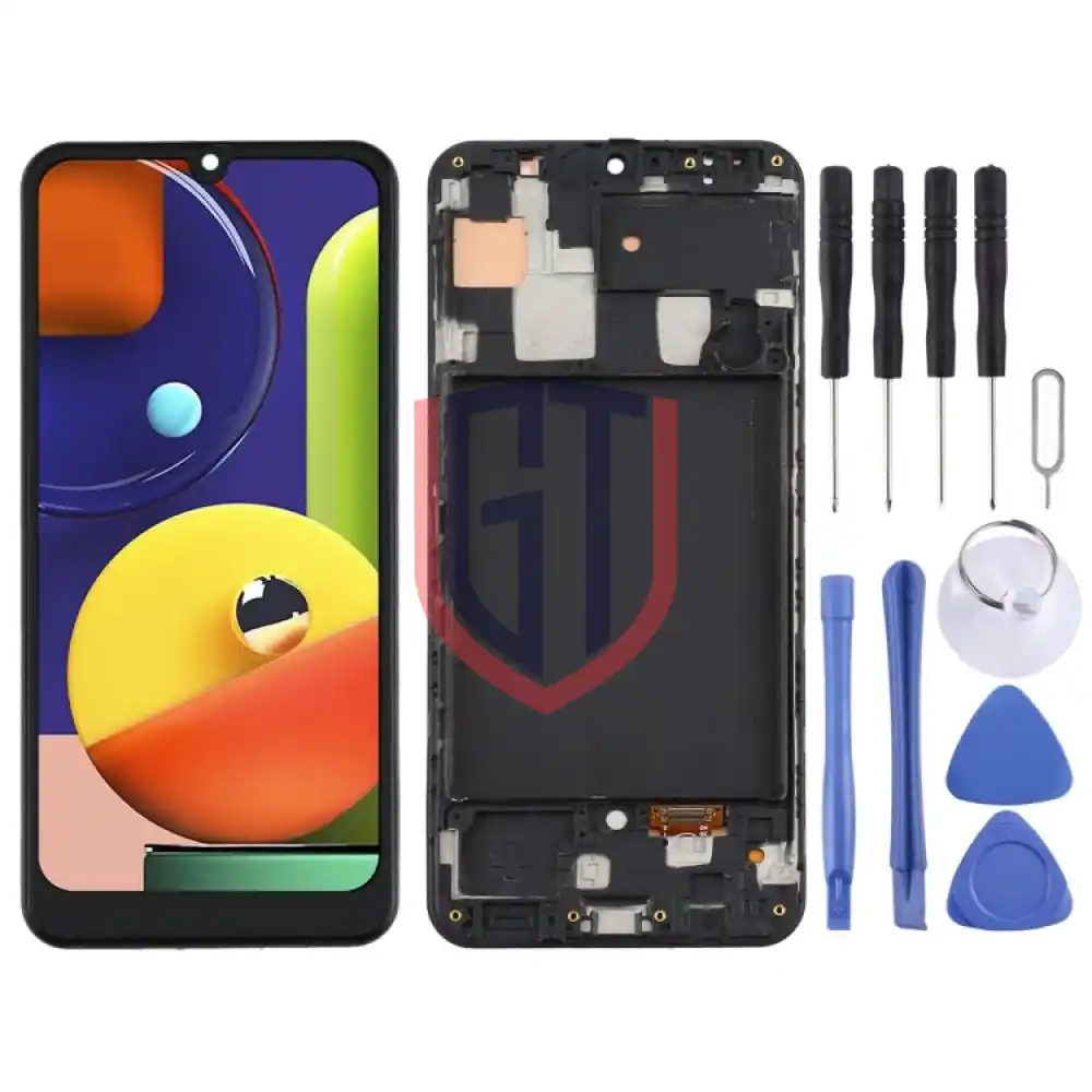 TFT LCD Screen for Samsung Galaxy A50s With Frame