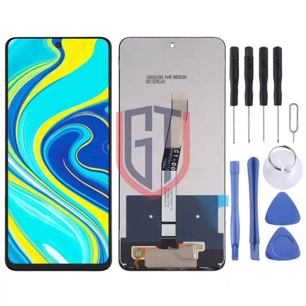 LCD Screen and for Xiaomi Redmi Note 9S Redmi Note 9 Pro Redmi Note 9 Pro Max Redmi Note 9 Pro India Note 10 Lite Black