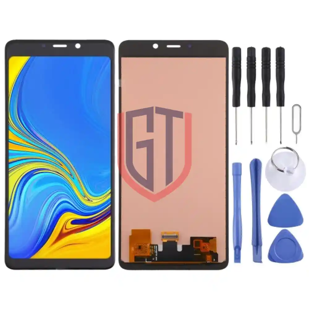 شاشة LCD incell لهاتف Galaxy A9 (2018) / A920F  (أسود)