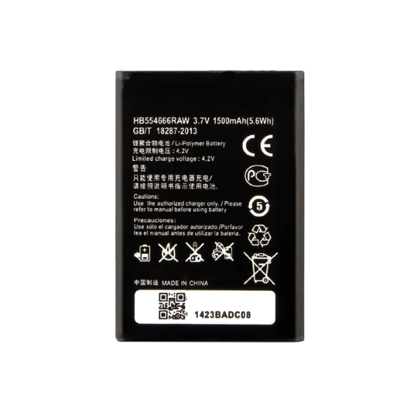 بطارية لمودم E5330 من Huawei، 3.7 فولت، 1700 مللي أمبير/ساعة، 6.3 واط/ساعة، ليثيوم أيون